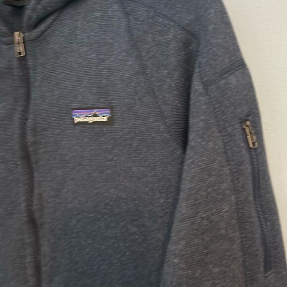 Patagonia Hooded Better Sweater Full Zip Women’s Small Blue - Picture 5 of 9